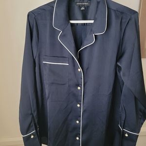 Banana Republic Navy Pajama Top NWOT